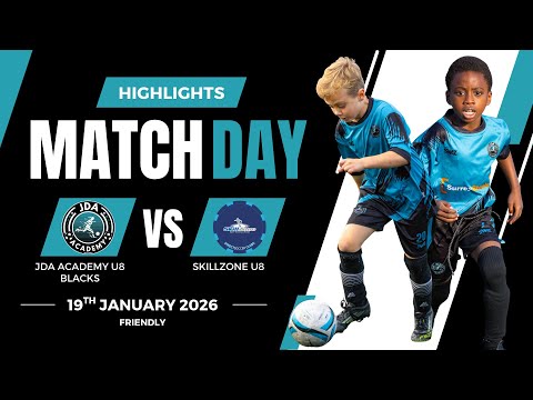 JDA U8 Blacks vs Skillzone | Friendly