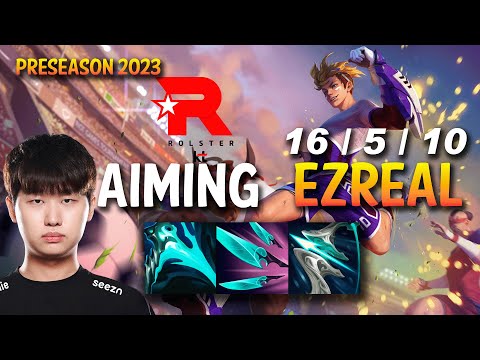 KT Aiming EZREAL vs JHIN ADC - KR Ranked