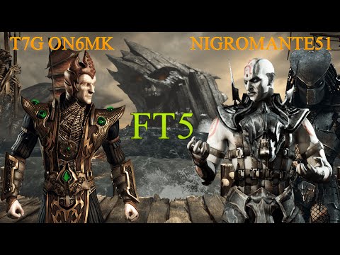 MKX - T7G On6MK (Shinnok) Vs Nigromante (Predator,Quan chi) FT5