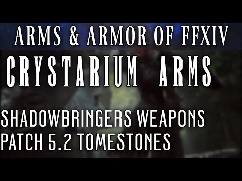 All Crystarium Weapons (FFXIV Patch 5.2)
