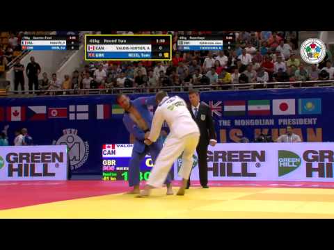 Antoin Valois-Fortier vs Tom Reed Grand-Prix Ulaanbaatar 2015