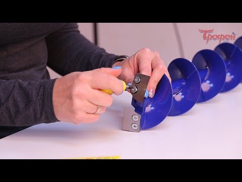 Миниатюра изображения товара Набор ножей для ледобура Тонар ЛР-080 NLT-80L.SL / 0075163 (левое вращение)