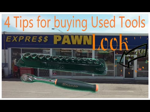 4 Quick Tips for Buying Used Tools at the Pawn Shop - SnapOn Tool Score Today!