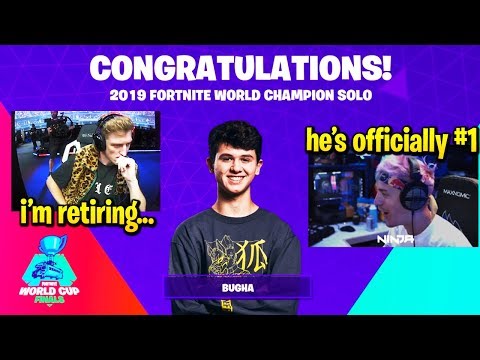 BUGHA *SHOCKS EVERYONE* DOMINATES FORTNITE WORLD CUP & WINS $3,000,000!