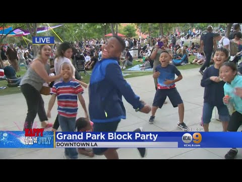Who Needs The Bowl Or The Beach? 4th Of July Celebration At Grand Park Is A Free, Family-Friendly Bl