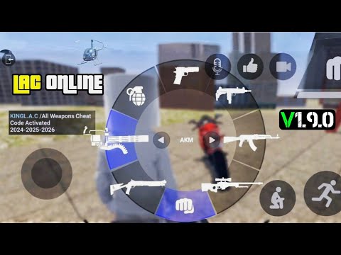 LAC ONLINE 1.9.0 ALL GUNS CHEAT CODE ACTIVATED NEW CHEAT CODE WEAPONS DOWNLOAD LİNK MEDIAFIRE #lac