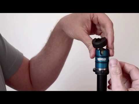 Novoflex Neiger 19P Kugelkopf mit Blitzschuh & Drehteller - by www.enjoyyourcamera.com