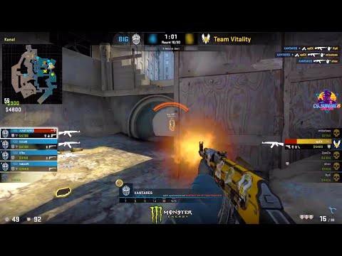 XANTARES MVP!! NEFES KESEN BÜYÜK FİNAL - BIG vs Vitality - HIGHLIGHTS - CS_SUMMIT 6 EU GRAND FINAL