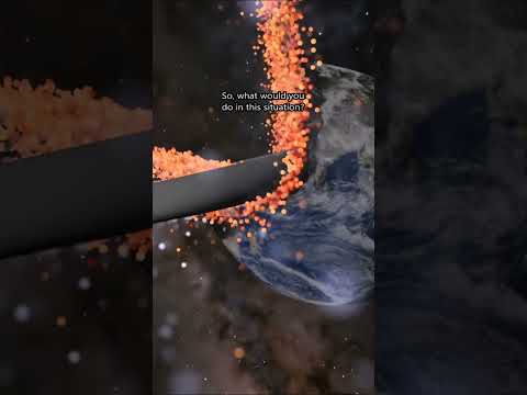 Spinning Ring of Doom vs. Earth! 😨🌍 #spacesim