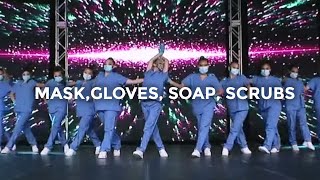 Download lagu Mask, Gloves, Soap, Scrubs - Coranavirus Remix (Dance Video) | @besperon Choreography mp3
