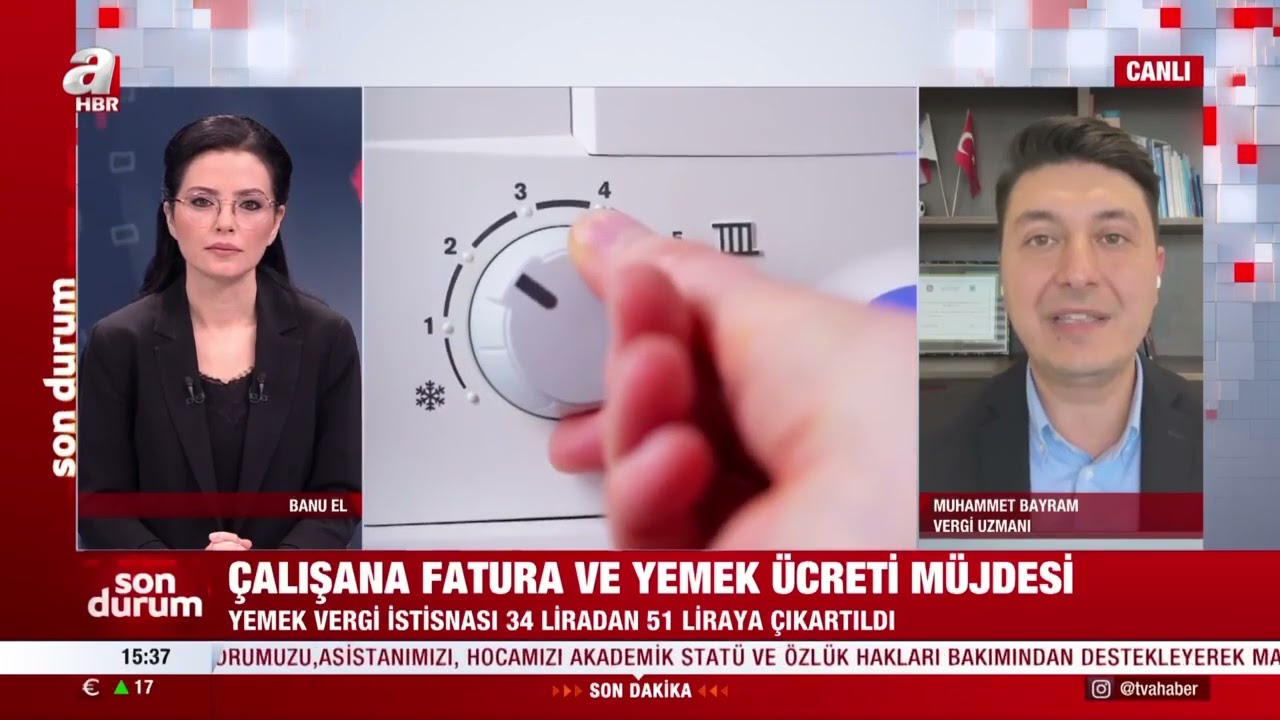 Çalışana yemek ve fatura müjdesi...