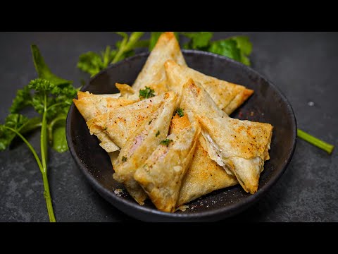 Recette des bricks croustillants thon fromage