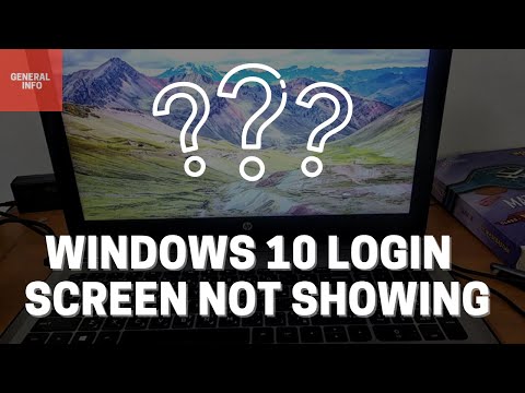 windows login screen not showing||Password typing box not showing.
