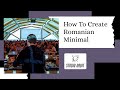 how to create romanian minimal with kepler full tutorial