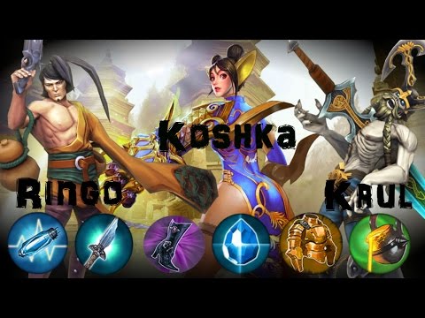 Vainglory - Koshka |CP| Jungle Gameplay [Update 2.3]