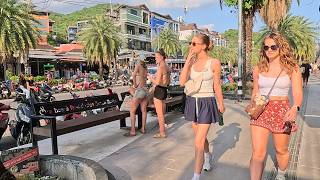 Ultimate Walking Tour of Krabi, Thailand 🇹🇭 | Exploring Ao Nang Town | 4K