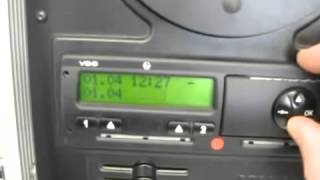 Ошибка тахографа нсд 81 как убрать