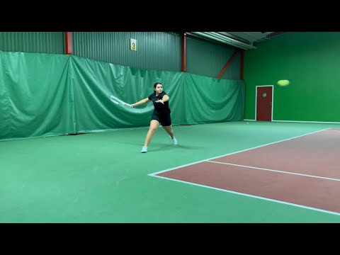 Chanel Zeraatkar | College Tennis Recruitment Video | Fall of 2023