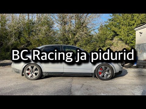 Audi A4 B6 1.8t (rakett) saab BC Racing coiloverid ja S4 pidurid