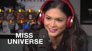 Hot 97 - Miss Universe Loves Getting DM's from James Franco