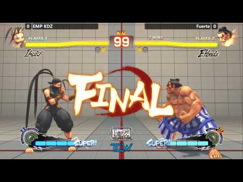 USF4 Semis @ The Common Wealth - EMP KDZ vs Fuerte [720p/60fps]