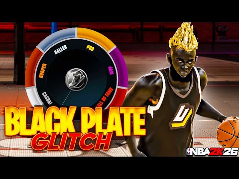BLACK TO RED PLATE GLITCH IN NBA 2K26 (FAST AND EASY)