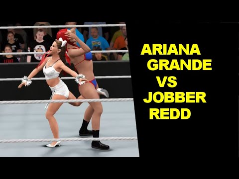 WWE 2K17 Ariana Grande vs Jobber Redd - Extreme Rules