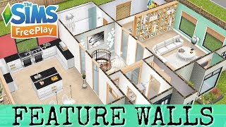Sims Freeplay | Feature Wall House Tour