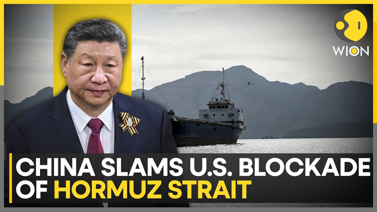 Hormuz Crisis: China Says US Behaviour Dangerous & Irresponsible | WION