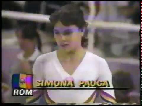 Olympics - 1984 - L A Games - Gymnastics - Womens All Around Uneven Bars - ROM Simona Pauca