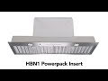 Best 24-Inch Hbn1 Series Hood Insert - HBN1246SS