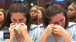Georgia Shooter Hannah Payne Sobs in Court While Listening to Her 911 Call