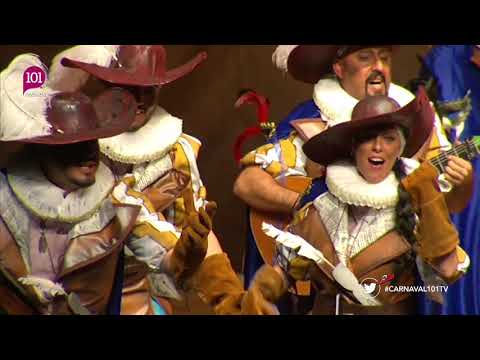 Carnaval de Málaga 2019 | Comparsa "La Valiente" actuación en preliminares