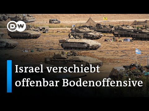 Israel: Vorbereitungen auf Einsatz im Gazastreifen laufen weiter | DW Nachrichten