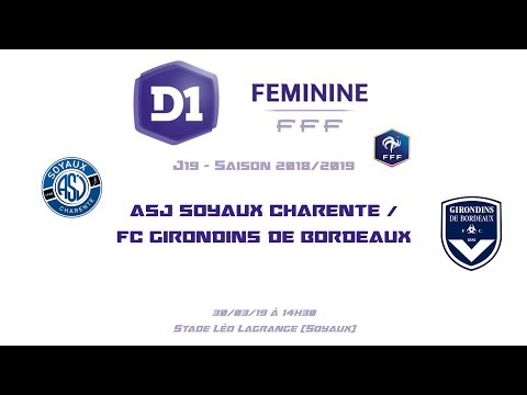 [F] D1F - 18/19 - J19 - ASJ Soyaux / FCG Bordeaux - 30-03-19 - Après-match - Le Live