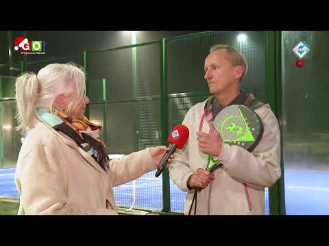 Padel bij tennisvereniging Sla Raak - RTV GO! Omroep Gemeente Oldambt