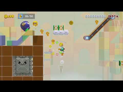 Don't press anything returns by Niramou - Super Mario Maker 2 - No Commentary 1bu