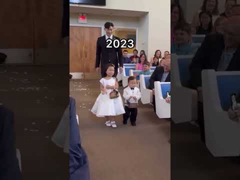 Flower Girl (Then vs Now)