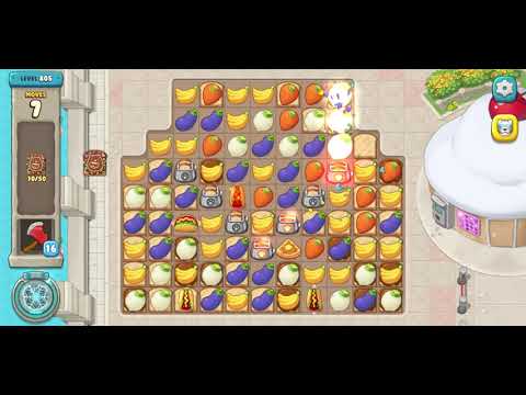 We Bare Bears Match3 Repairs Level 805 - No Boosters