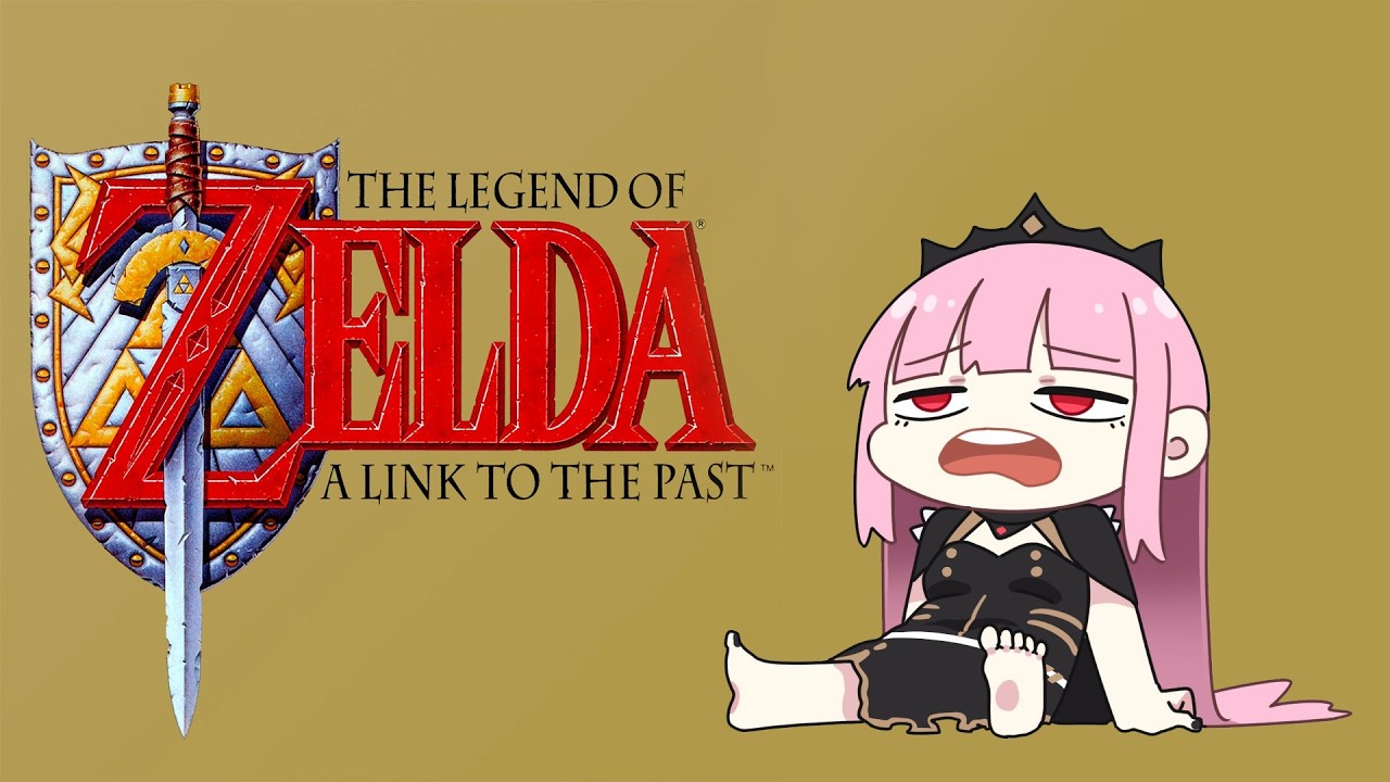 【ZELDA: A LINK TO THE PAST】zelda on a hot summer day (part 2) #calliolive