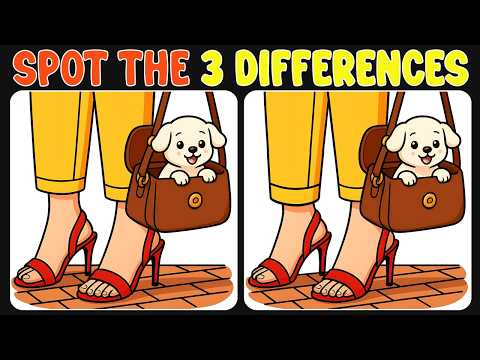 🧩 The 5 Most Difficult Challenges — Only Geniuses Can Spot All 3! [Find the Difference]