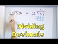Learn to Divide Decimals (Long Division with Decimals) - [19]
