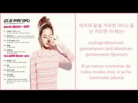 Lee Hi -Because  [Sub Español + Romanizacion + Hangul] [Download mp3]