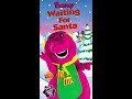 Barney Waiting For Santa 1997 VHS