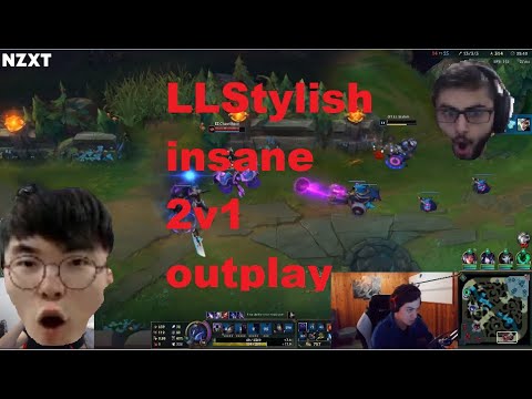 LLStylish insane 2v1 outplay against revenge  |  Lol Stream Highlights