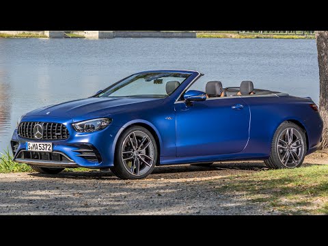 Mercedes-AMG E 53 4MATIC+ Cabriolet, Baujahr 2021 – Brillantblau Magno