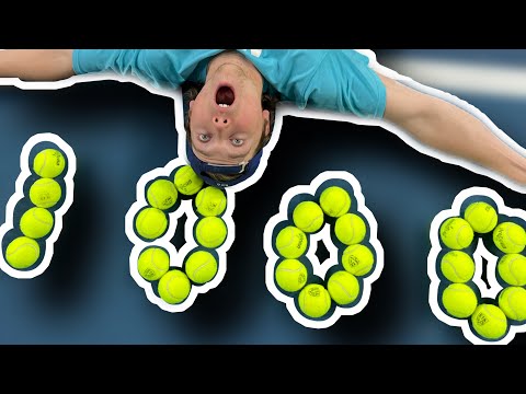 We Attempted A 1,000 ball RALLY - SHOCKING Result!!!