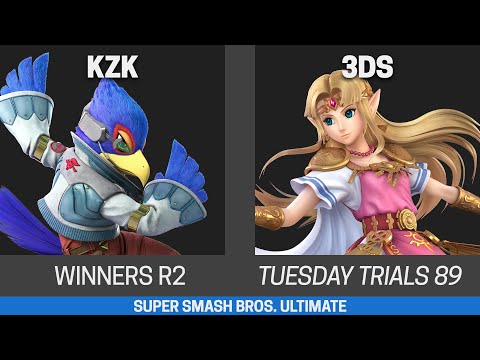 Tuesday Trials 89 SSBU Winners R2 - KZK (Falco, Captain Falcon) vs 3DS (Roy, Zelda)