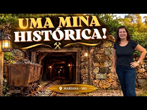 NÃO TIVE CORAGEM DE ENTRAR! 😱 Conhecemos uma Mina de Ouro em Minas Gerais