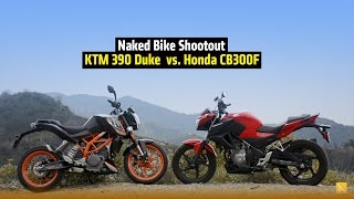 KTM 390 Duke vs. Honda CB300F